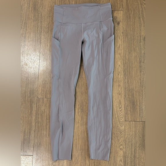Lululemon Fast and Free Tight II 25" Non-Reflective Nulux in Violet Verbena Sz 6 - Picture 2 of 10